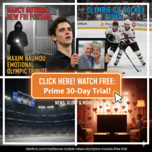 The Resilience Rocket: From the Nancy Guthrie Vigil to Olympic Ice Hockey Fever