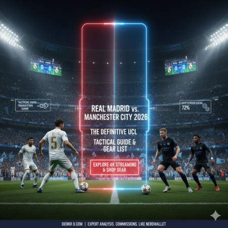 Real Madrid vs. Manchester City 2026: The Definitive UCL Tactical Guide & Gear List