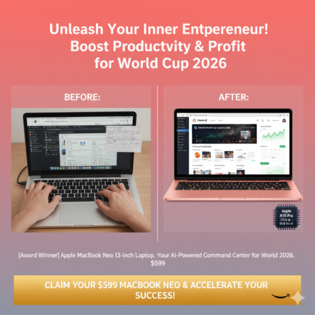 The Apple MacBook Neo: Your $599 Ticket to World Cup 2026 Profit & Productivity