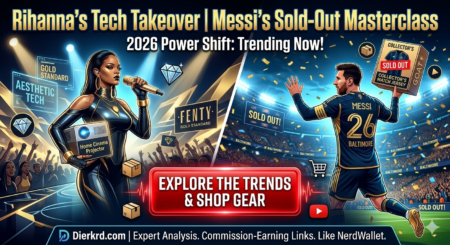 The 2026 Power Shift: Rihanna’s Tech Takeover and Messi’s Baltimore Takeover