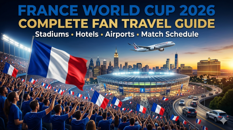 France World Cup 2026 Schedule: Stadiums, Hotels, Airports, Travel Guide and Fan Experience