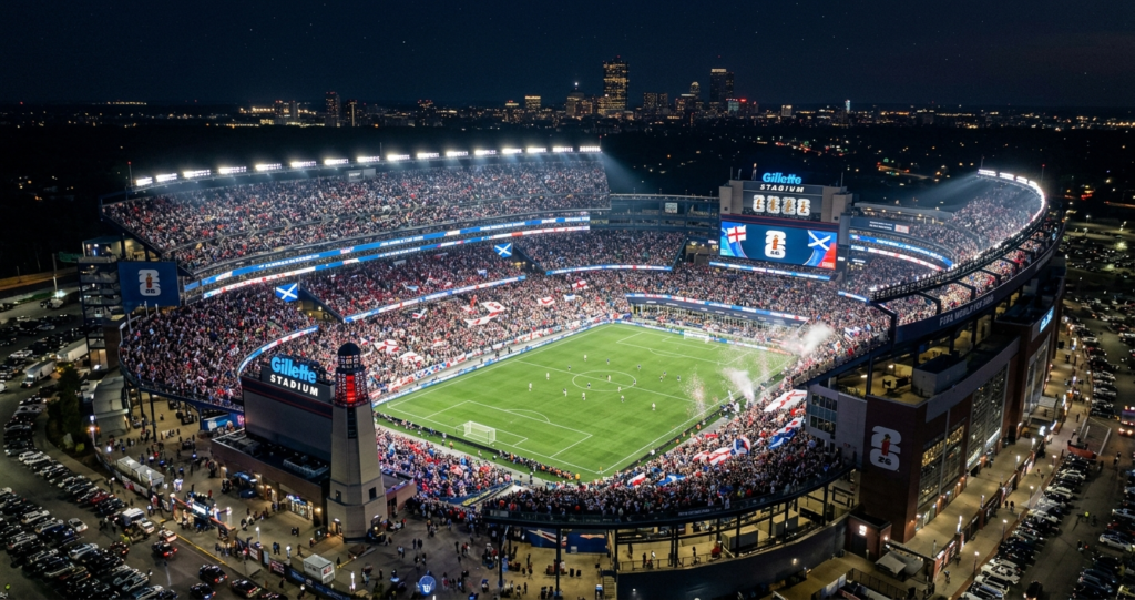World Cup 2026 Boston travel guide Gillette Stadium England Scotland fans
