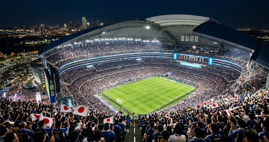 World Cup 2026 Dallas travel guide AT&T Stadium Japan fans Arlington Texas