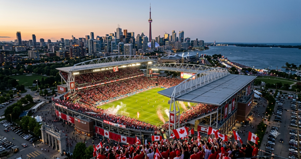 World Cup 2026 Toronto travel guide BMO Field Canada vs Bosnia CN Tower